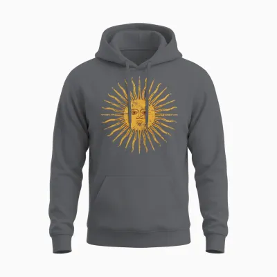 Argentina Sun Unisex Hoodie - Charcoal