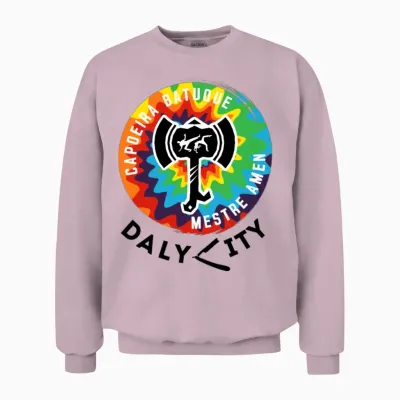 Welcome to All Capoeira Unisex Sweatshirt - Light Pink