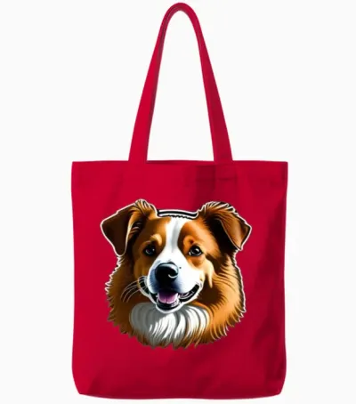 Dog Stickers for Walls Dog Stickers Printable Dog Tote Bags - Red