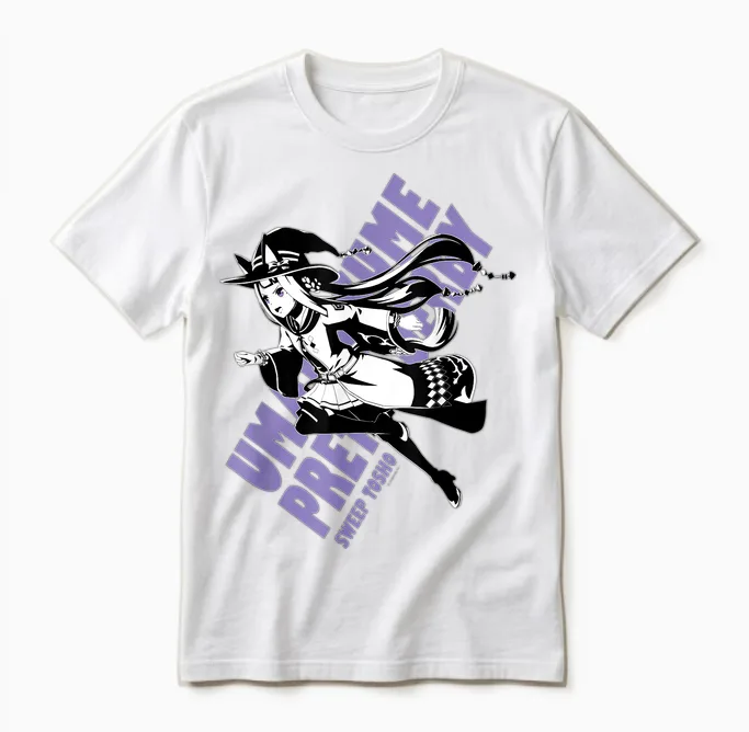 Umamusume: Pretty Derby Sweep Tosho Unisex T-Shirt in White
