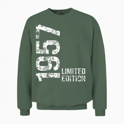 69 Geburtstag Männer 1957 Unisex Sweatshirt - Military Green