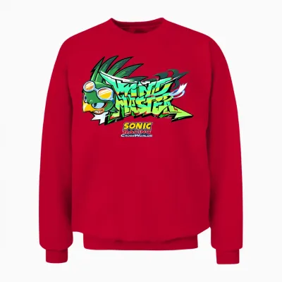 Sonic the Hedgehog: Crossworlds Unisex Sweatshirt - Red