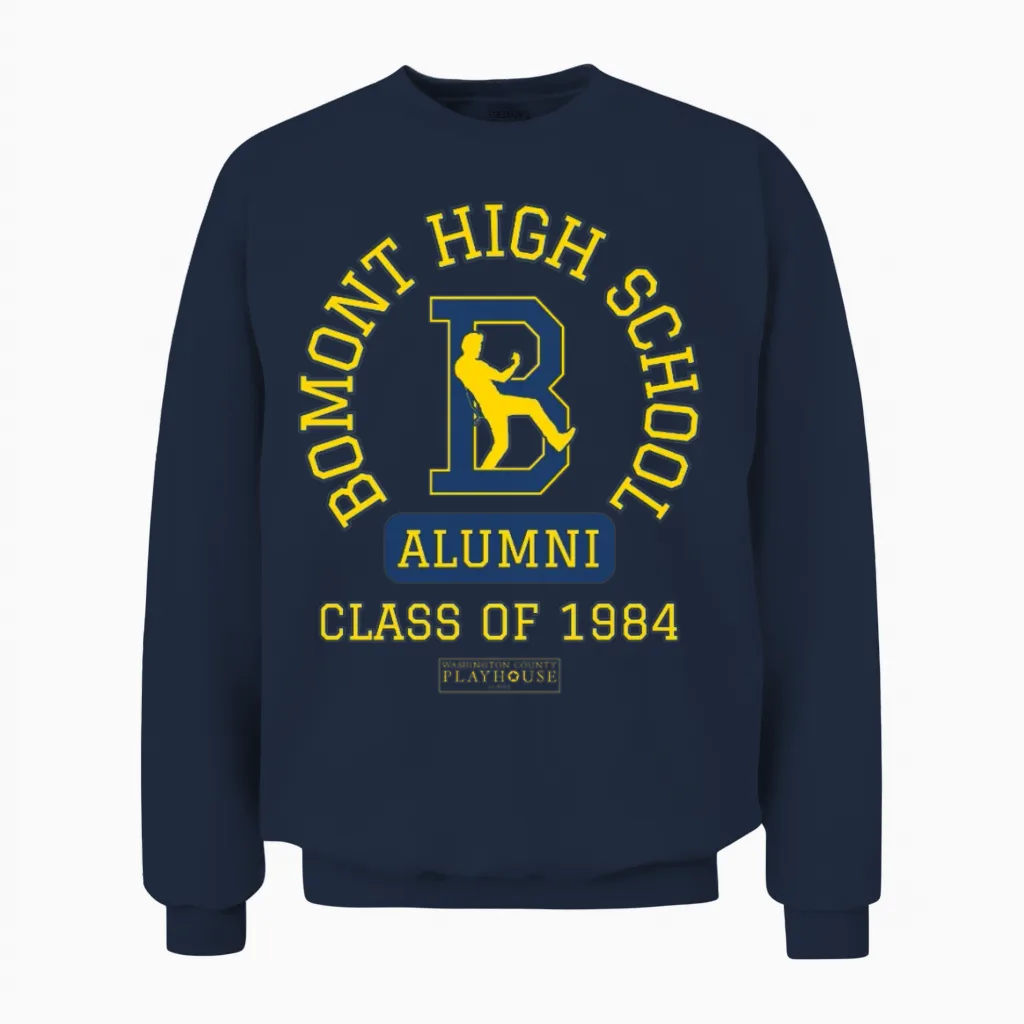 High School Alumni - & Graduation Unisex Sweatshirt in Navy