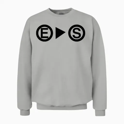 Ed Sheeran Es Logo Unisex Sweatshirt - Ash