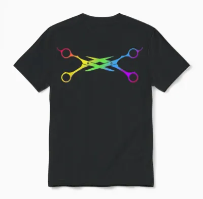Ciseaux Lesbienne Equal Rights Lgbt Gay Pride Couple Lesbienne Unisex T-Shirt - Black