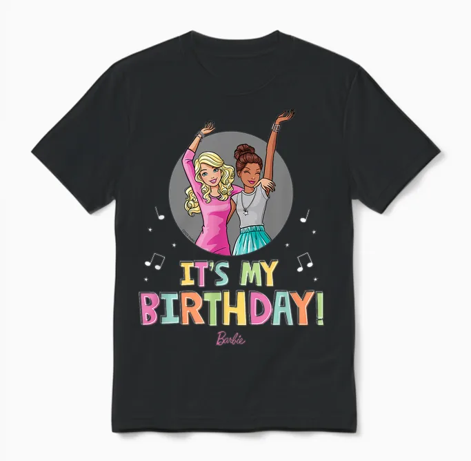 Barbie - Es Ist Mein Geburtstag Unisex T-Shirt in Black