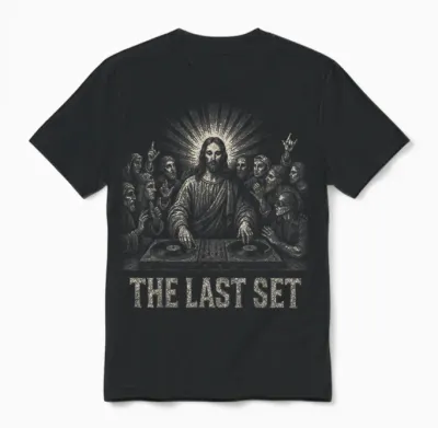 Techno House Electro Minimal Goa Psy Trance Acid Rave Dnb Unisex T-Shirt - Black