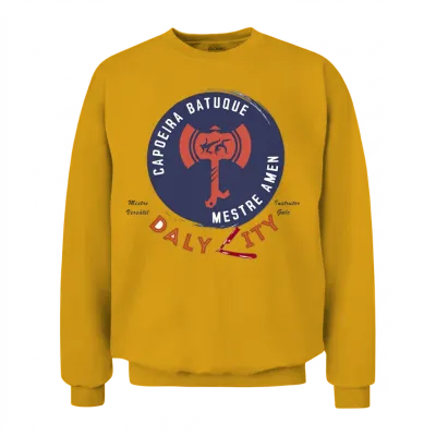 Og Logo: Capoeira Batuque 2022 Ed. Unisex Sweatshirt - Gold