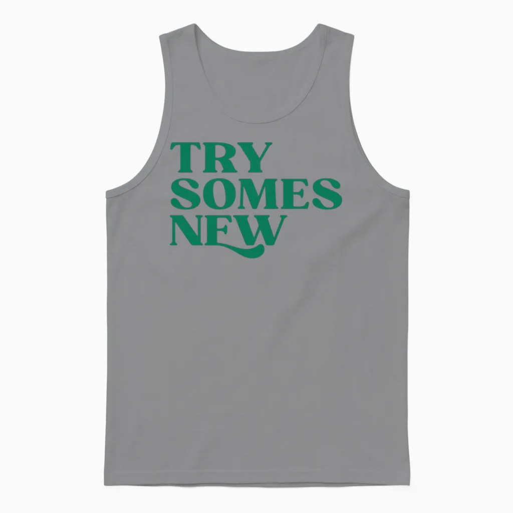 Try Somes New Unisex Tank Top in Sport Grey