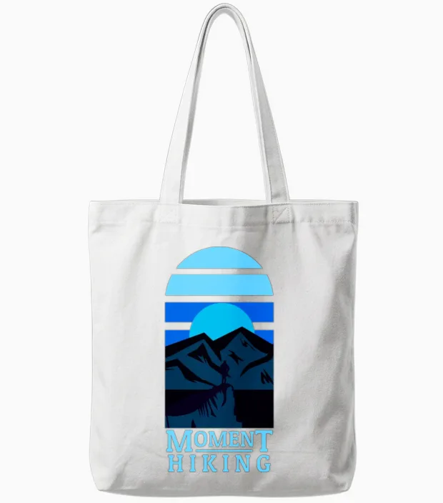 Moment Hiking & Outdoors Gift Tote Bags in White