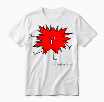 Woolly Beastie Spiky © Chyropterum Innoxius Unisex T-Shirt - White