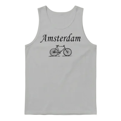 Amsterdam Unisex Tank Top - Ash