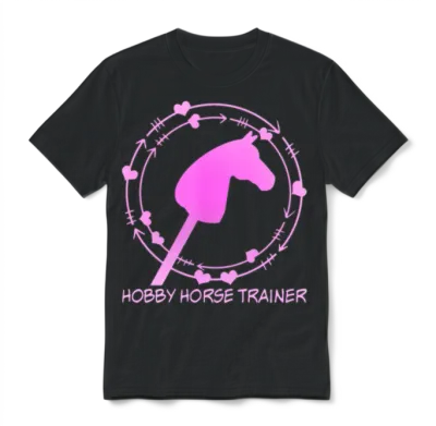 Hobby Horse Hobbyhorse Hobby Horsing Unisex T-Shirt - Black