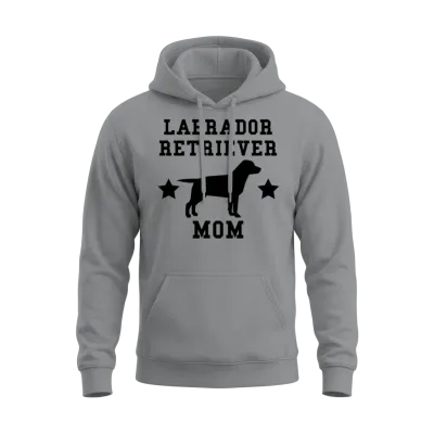 Labrador Retriever Mom Unisex Hoodie - Sport Grey