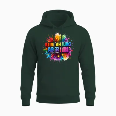 Abi 2026 Lustig Abitur Spruch Schule Geschenk Schüler Unisex Hoodie - Forest