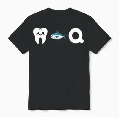 Dtq Dent Tuna Q Funny Word Game Funny Funny Unisex T-Shirt - Black