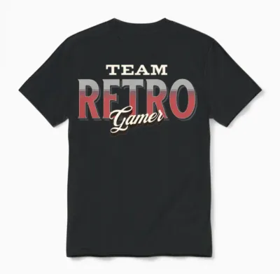 Team Retro Gamer Unisex T-Shirt - Black