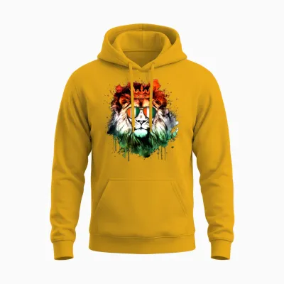 Ivory Coast Unisex Hoodie - Gold
