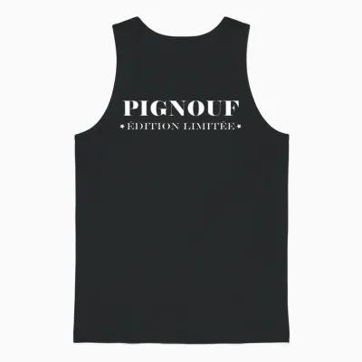 Idée Drole Surnom Super Pignouf Humour Pignouf Unisex Tank Top - Black