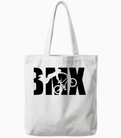 Bmx Tote Bags - White