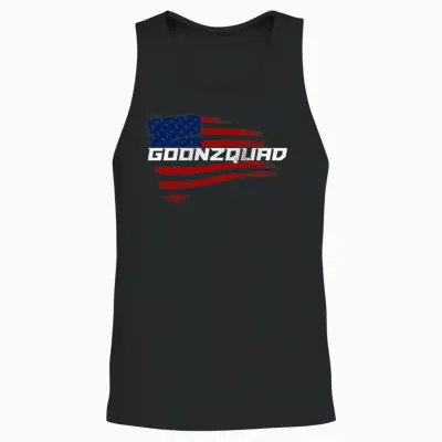 Goonzquad Merch Merchadise Apparel Flag Cool Unisex Tank Top - Black