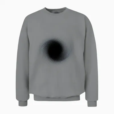 Black Hole Unisex Sweatshirt - Sport Grey