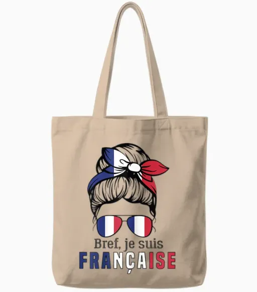 French Girl France French Girl Women French Tote Bags in Natural