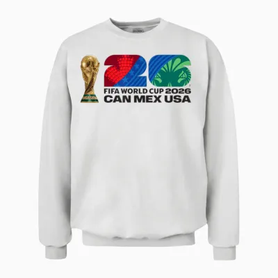 Fifa World Cup26 Fifa Host Country Trophy Color Unisex Sweatshirt - White