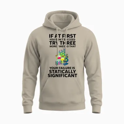 Science Teacher Funny Science Unisex Hoodie - Sand