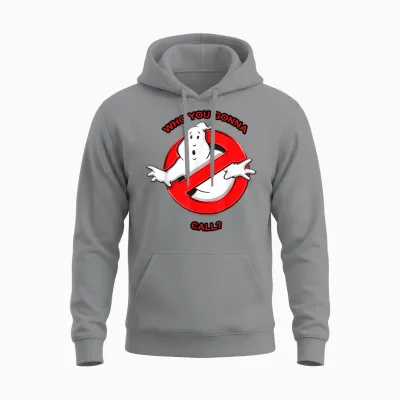Ghostbusters Who You Gonna Call? Logo Unisex Hoodie - Sport Grey
