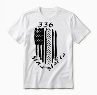 336 Mud Mafia Unisex T-Shirt - White