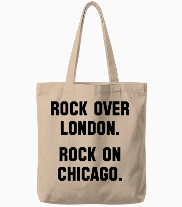 Wesley Willis Tote Bags in Natural