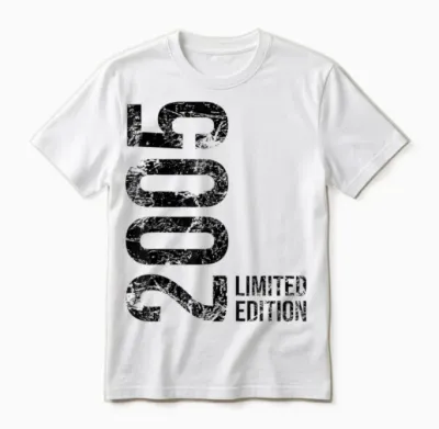 18th Birthday Boy Girl 18 Years 2005 Gift T-Shirt, White Unisex T-Shirt - White
