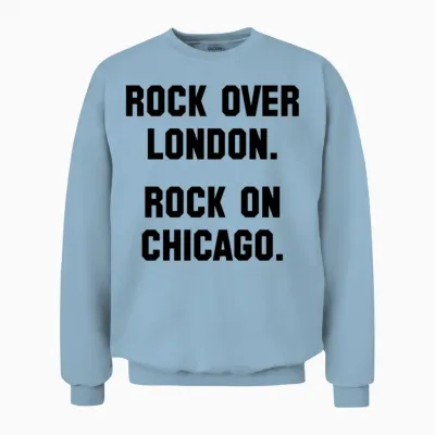 Wesley Willis Unisex Sweatshirt - Light Blue