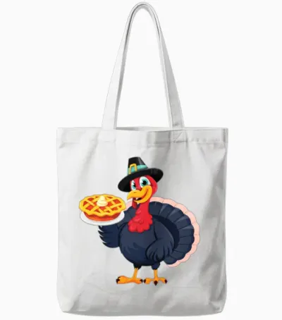Funny Duck Tote Bags - White