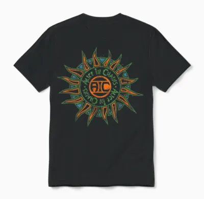 Alice in Chains - Sun Unisex T-Shirt - Black