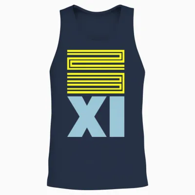 Gamma 23 Retro 11 Jordan Unisex Tank Top - Navy