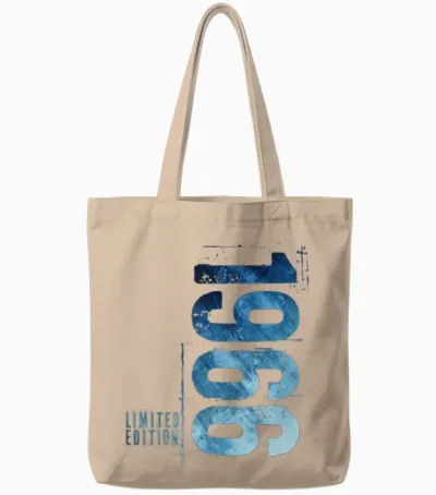 60. Geburtstag Mann Frau 60 Jahre 1966 Vintage Deko Lustig Tote Bags - Natural