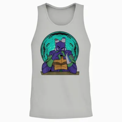 Mademark X Teenage Mutant Ninja Turtles - Donatello Hard as Nails for the Rv Unisex Tank Top - Ash
