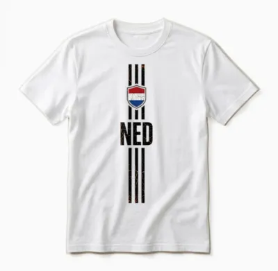 Netherlands Tshirt Dutch Holland Netherland Nederland Unisex T-Shirt - White