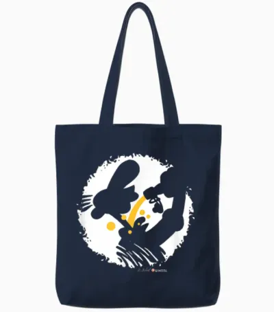 Werner Hau Wechsel! T-Shirt Black Tote Bags - Navy