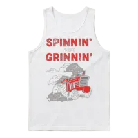 Tractors Dri Tractor Pulling Unisex Tank Top - White – 1