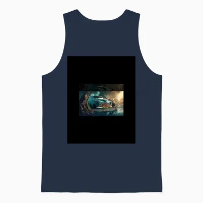Design Sans Titre -6- Unisex Tank Top - Navy