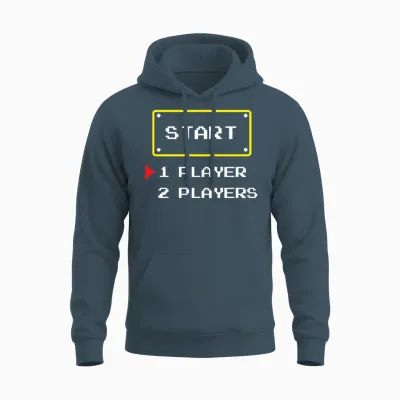 Retro Game Unisex Hoodie - Dark Heather