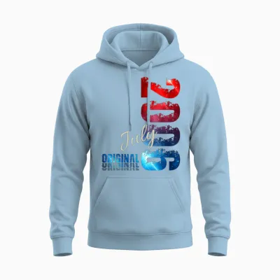 20 Ans Anniversaire Homme Cadeau Juillet 2006 Vintage Unisex Hoodie - Light Blue