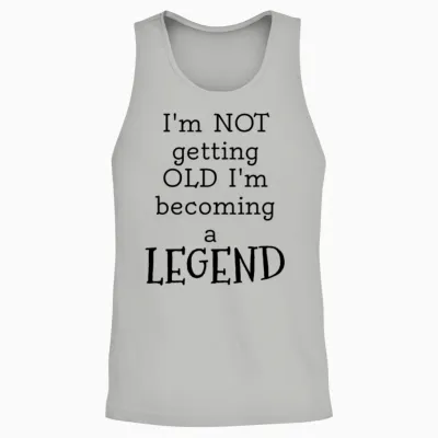 Legend Unisex Tank Top - Ash