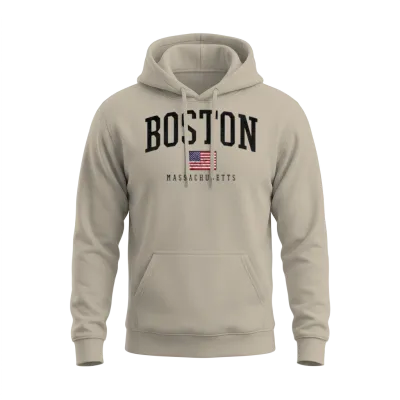 Boston Unisex Hoodie - Sand