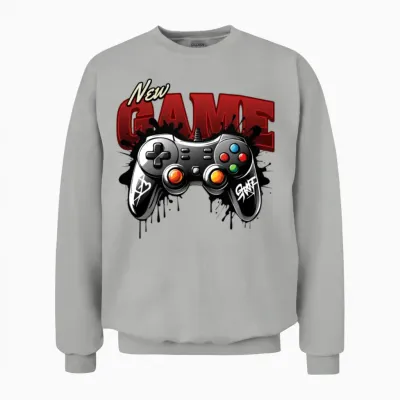 'new Game' Gaming Gd Unisex Sweatshirt - Ash