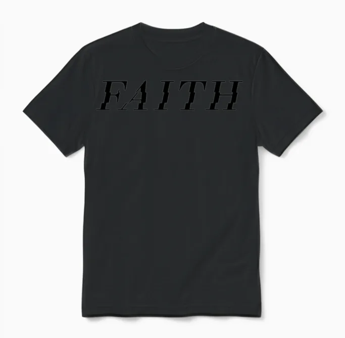 Faith & Christian Clothing Faith Clothing Unisex T-Shirt in Black