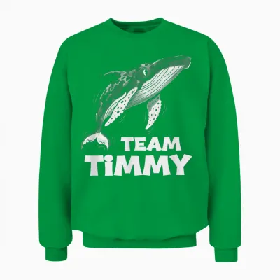 Mannschaft Timmy Der Ostseewal Unisex Sweatshirt - Irish Green